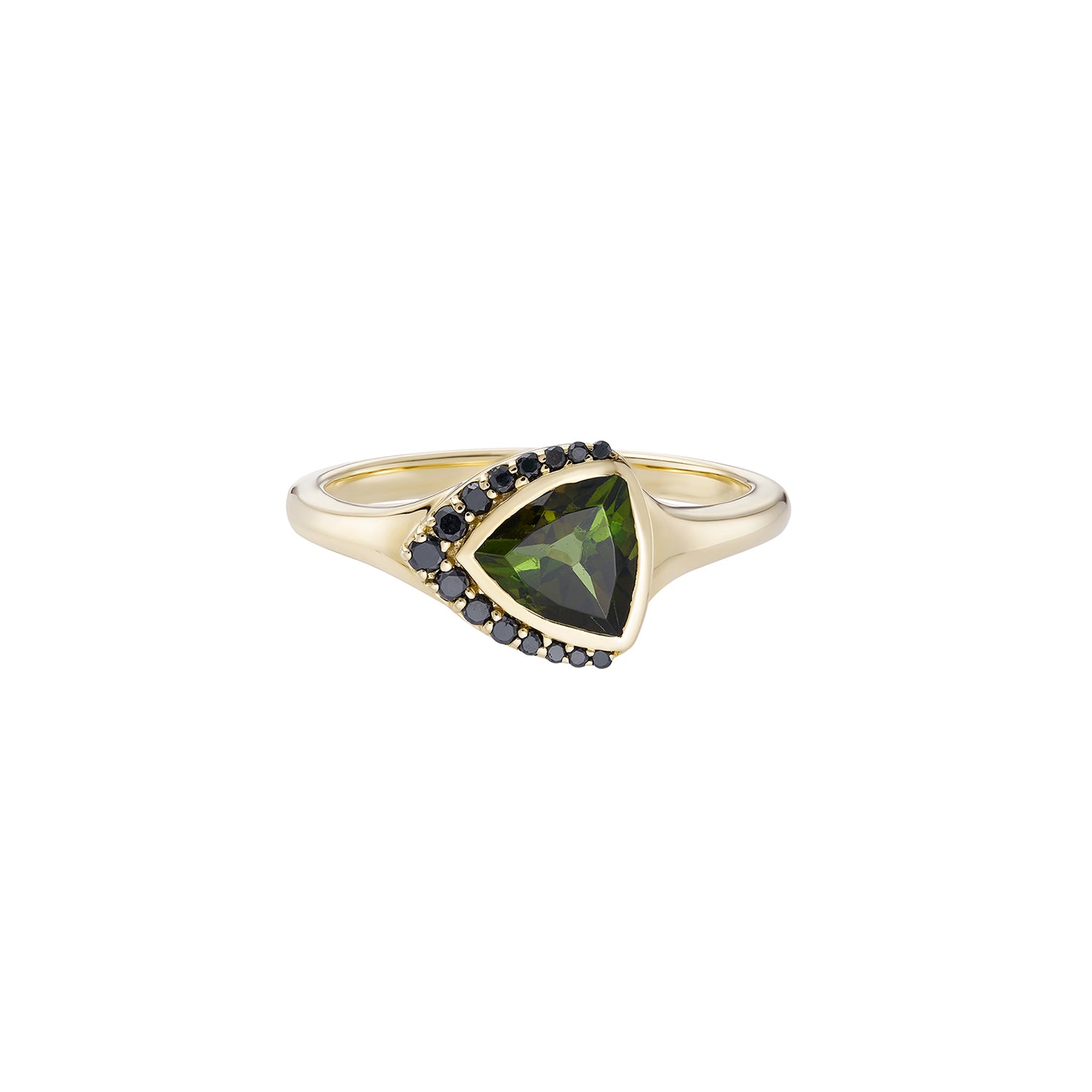AZ Gemstone Trillion Ring