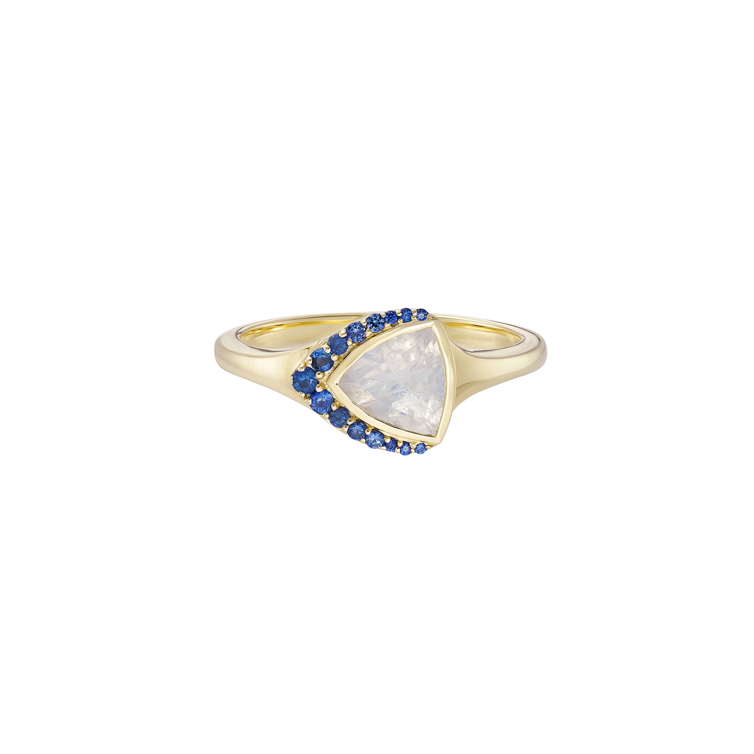 AZ Gemstone Trillion Ring