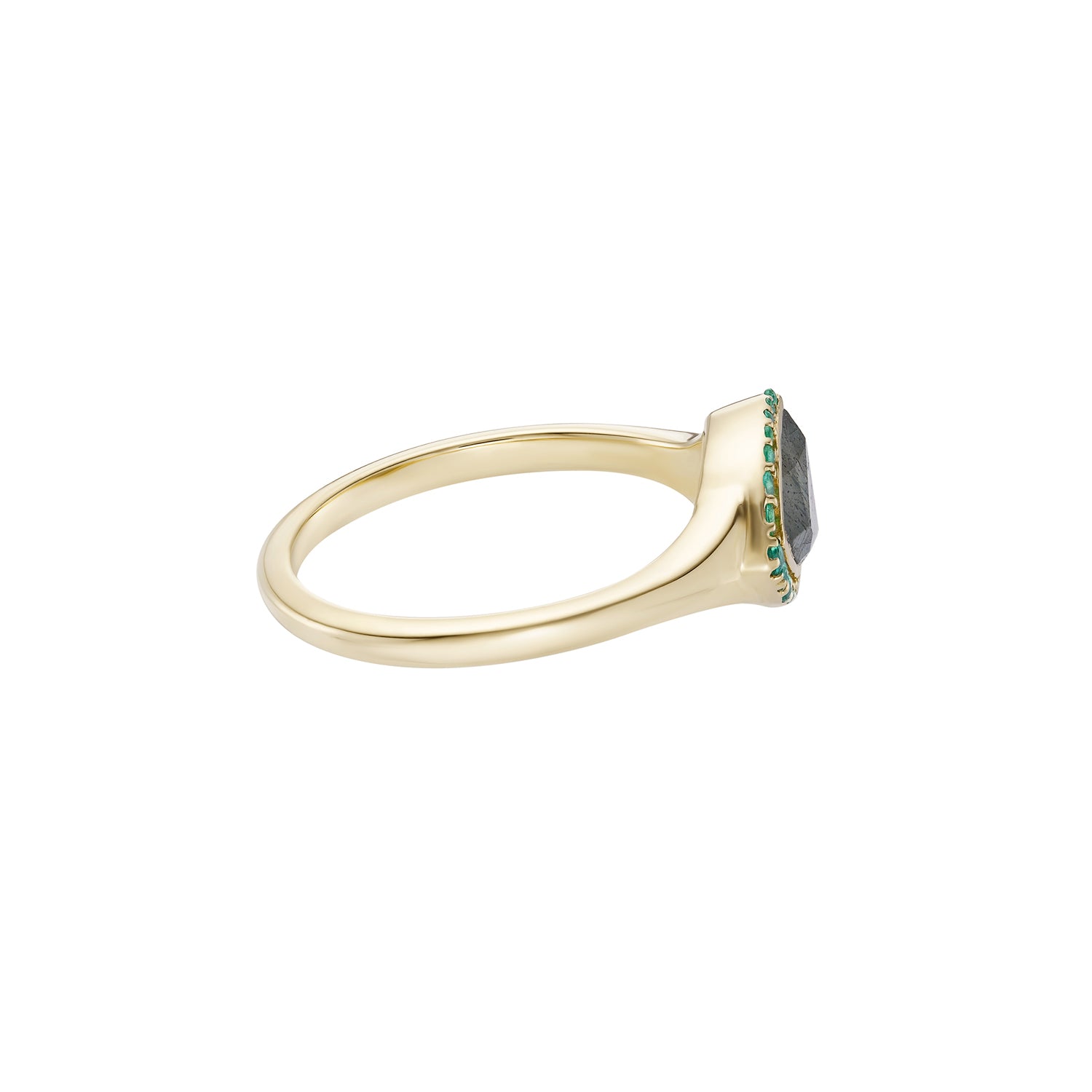 AZ Gemstone Trillion Ring