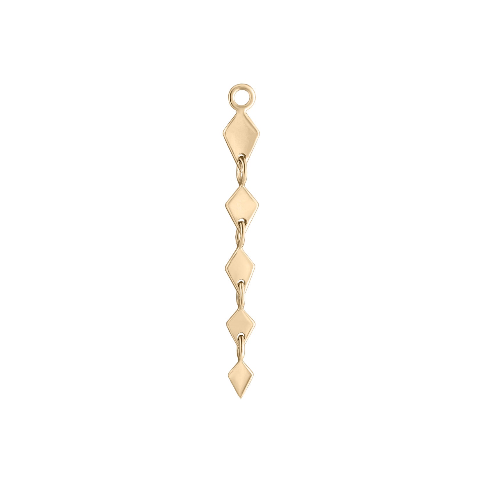 Short Gold Drop Plaques