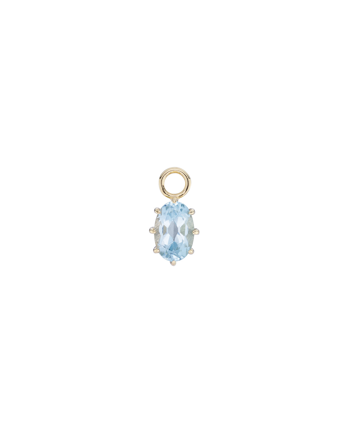 Oval Claw Set Gemstone Plaque