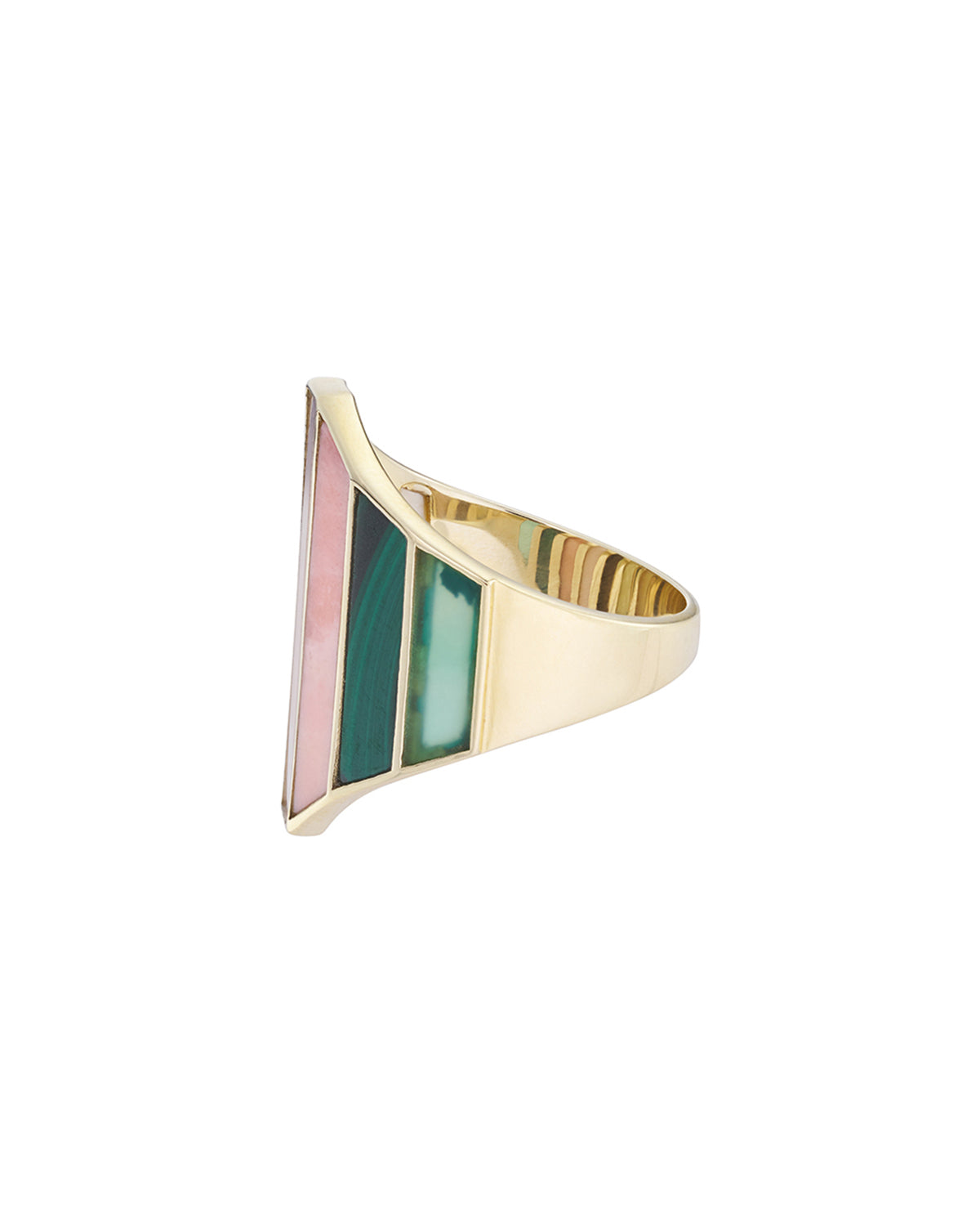 &quot;Canyon Bloom&quot; Shield Ring