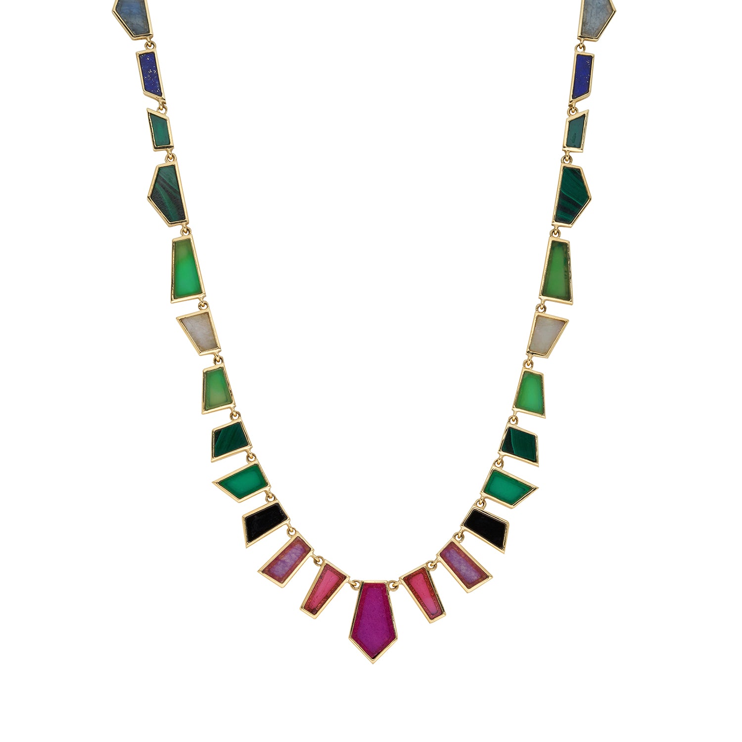 "Midnight Mesa" Tesserae Necklace