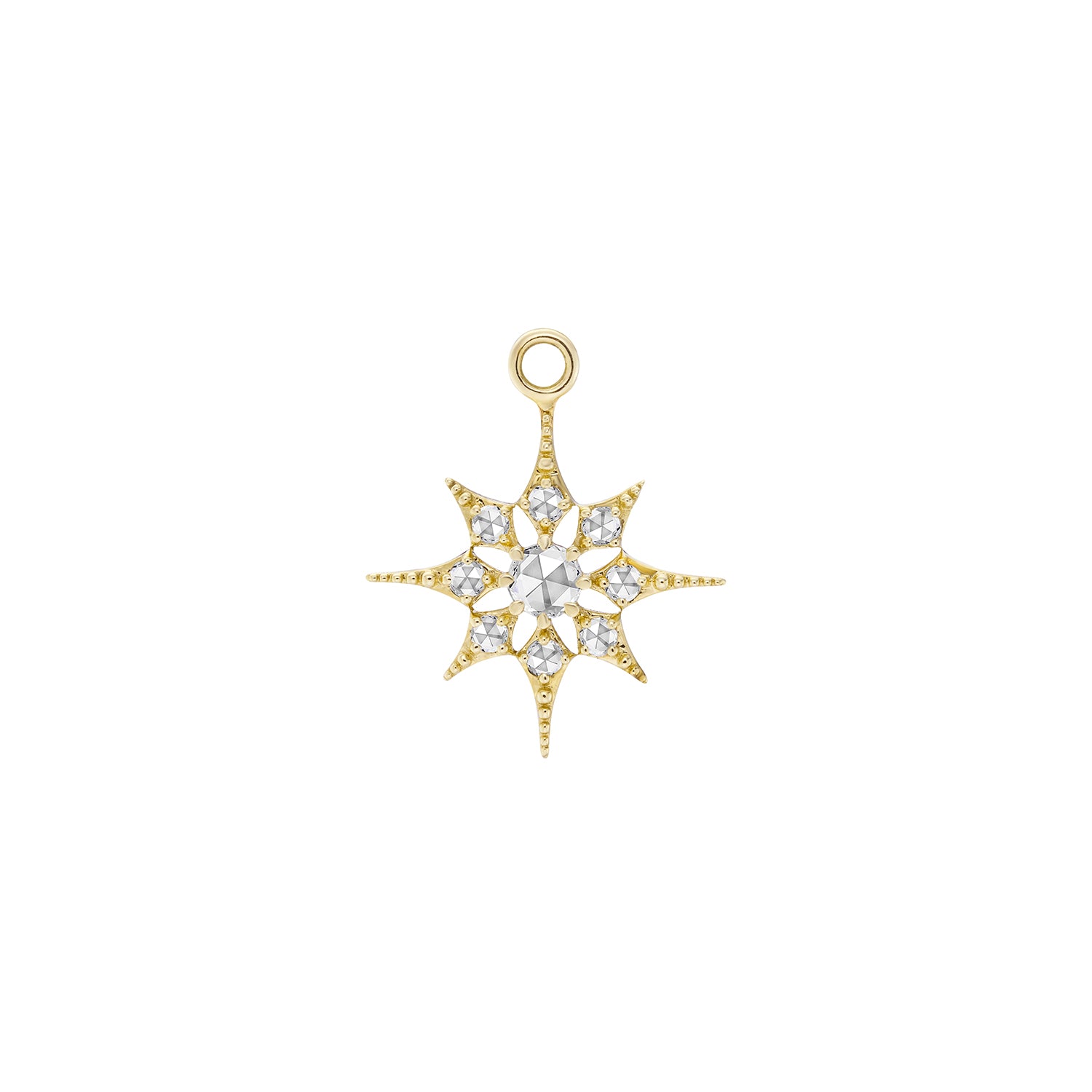 Astra Rose Cut Diamond Star Plaque