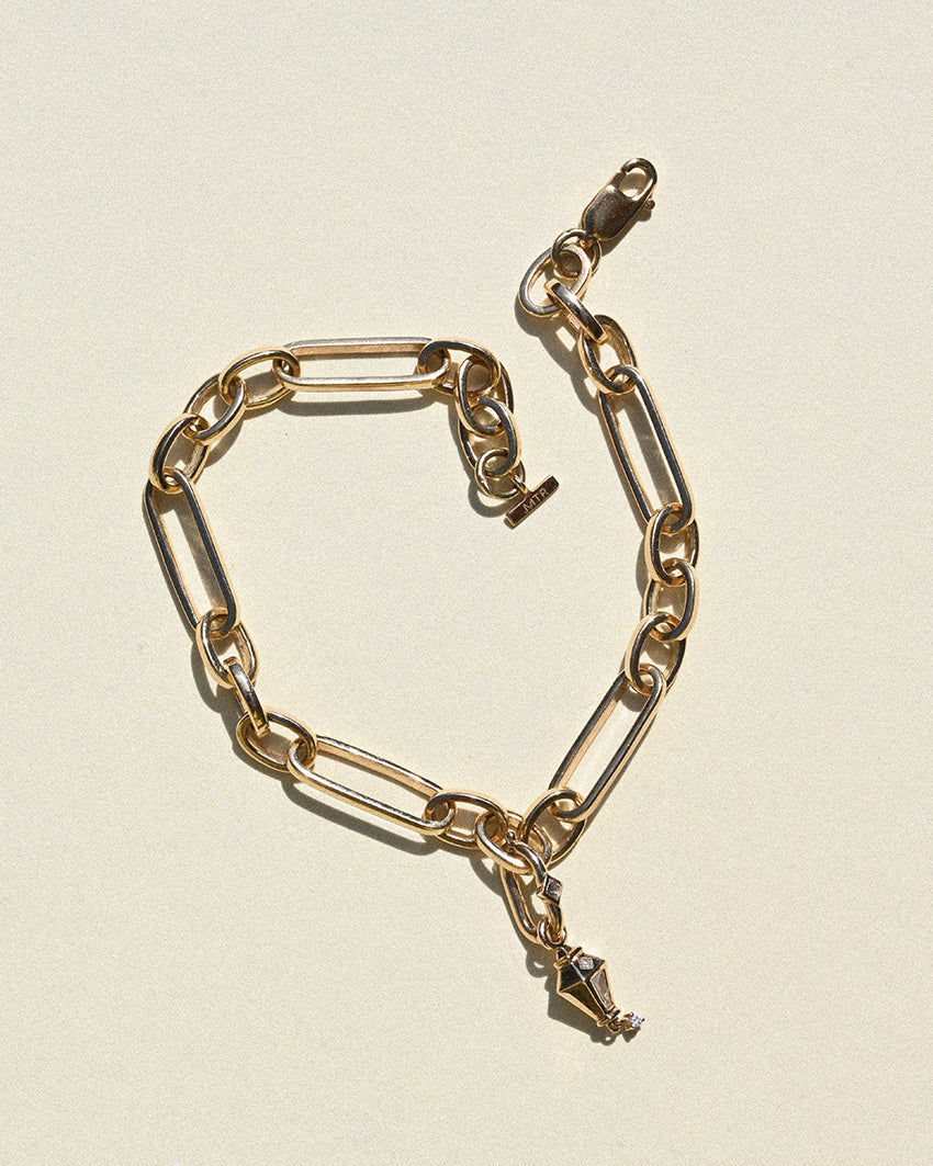 Heavy Ouvert Chain Bracelet
