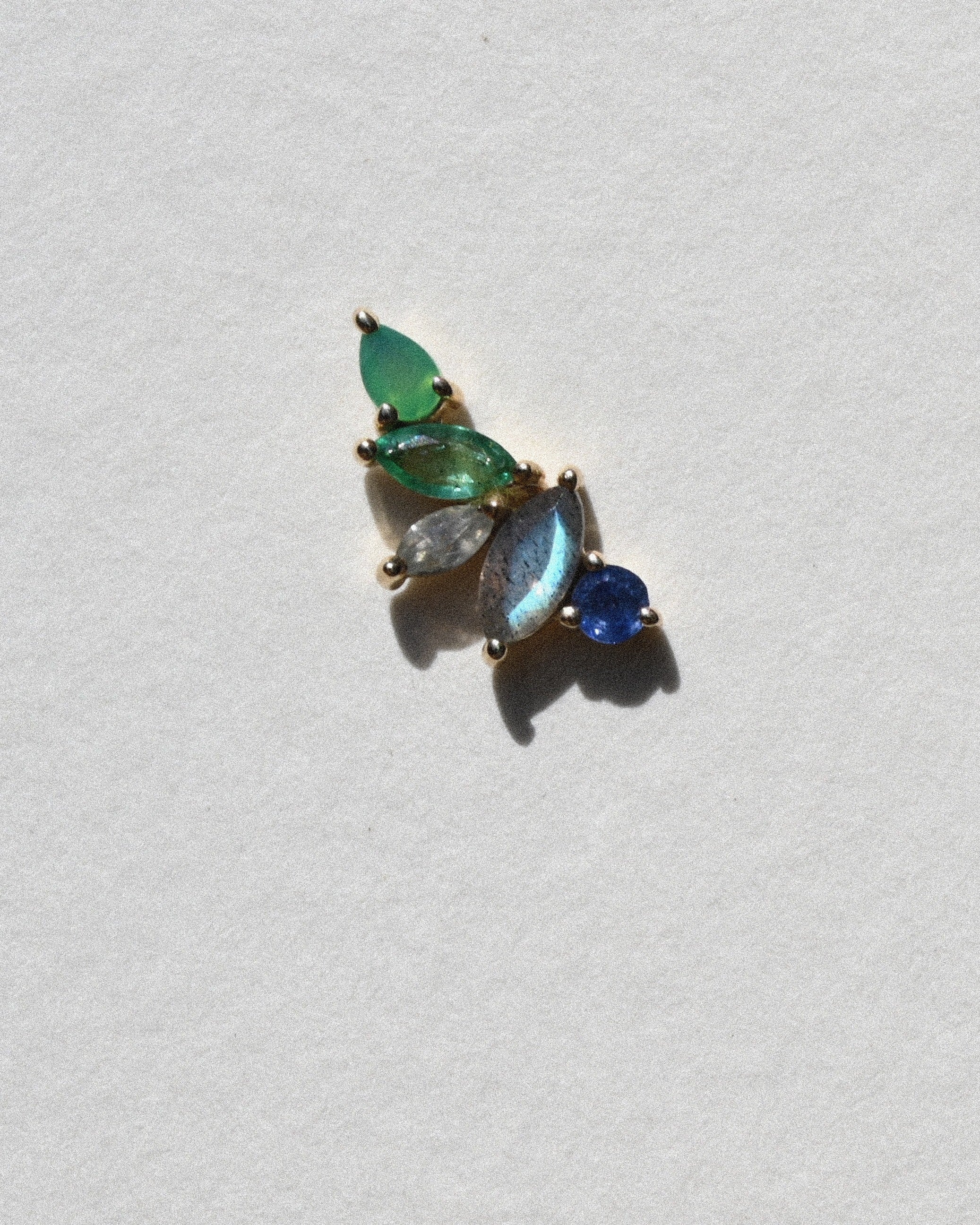 Kaleido Shore Cluster Ear Climber