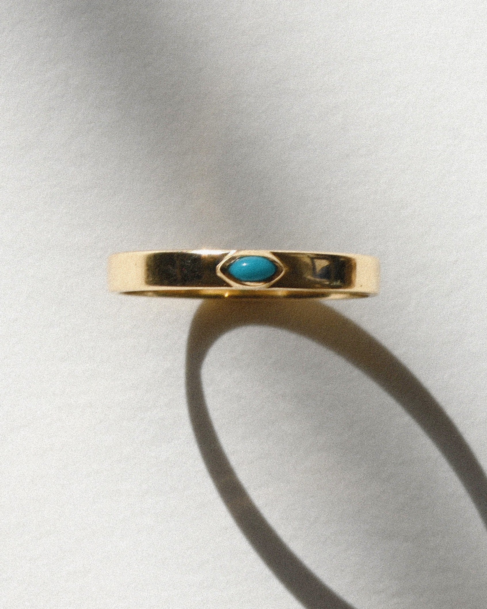 Turquoise Flat Stacking Bands