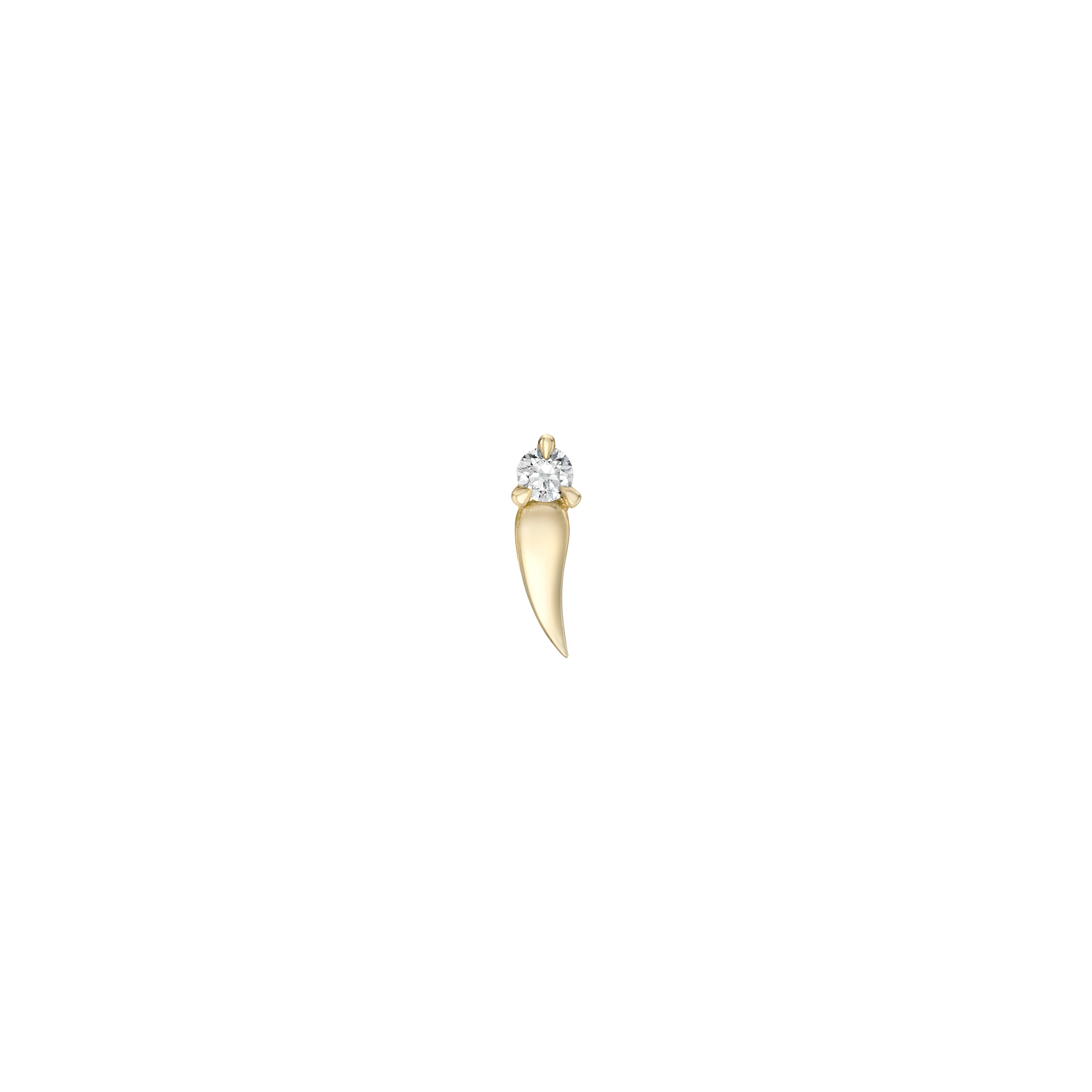 Flicker Diamond Date Round Diamond Stud Earring