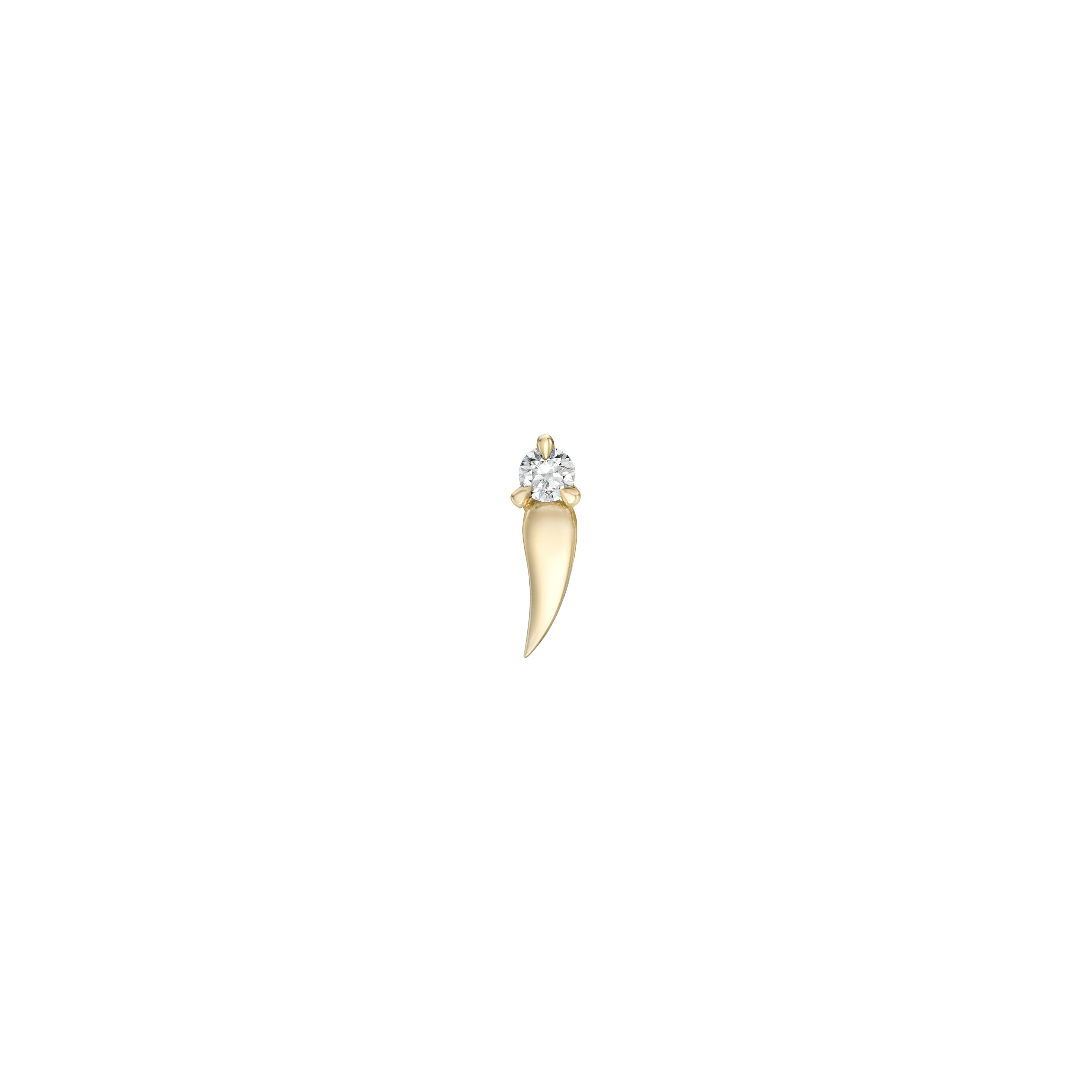 Flicker Diamond Date Round Diamond Stud Earring product shot