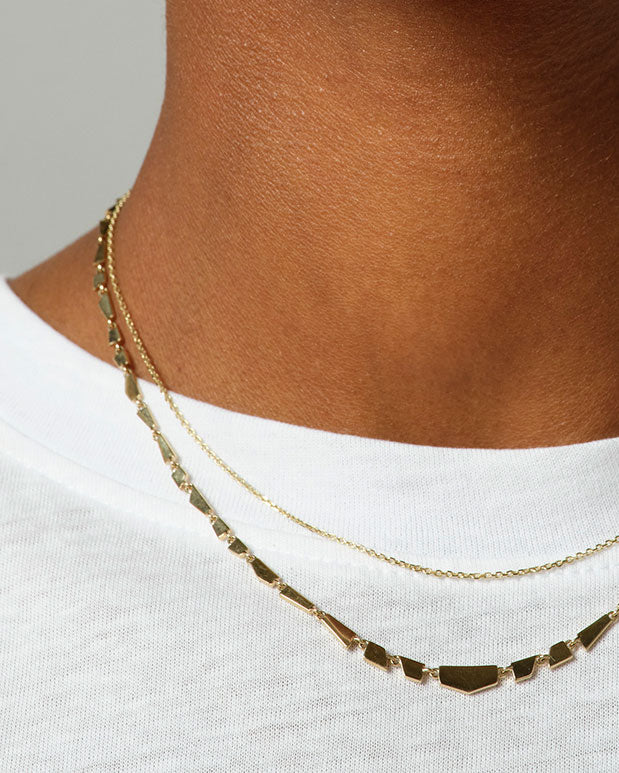 Gold Tesserae Necklace