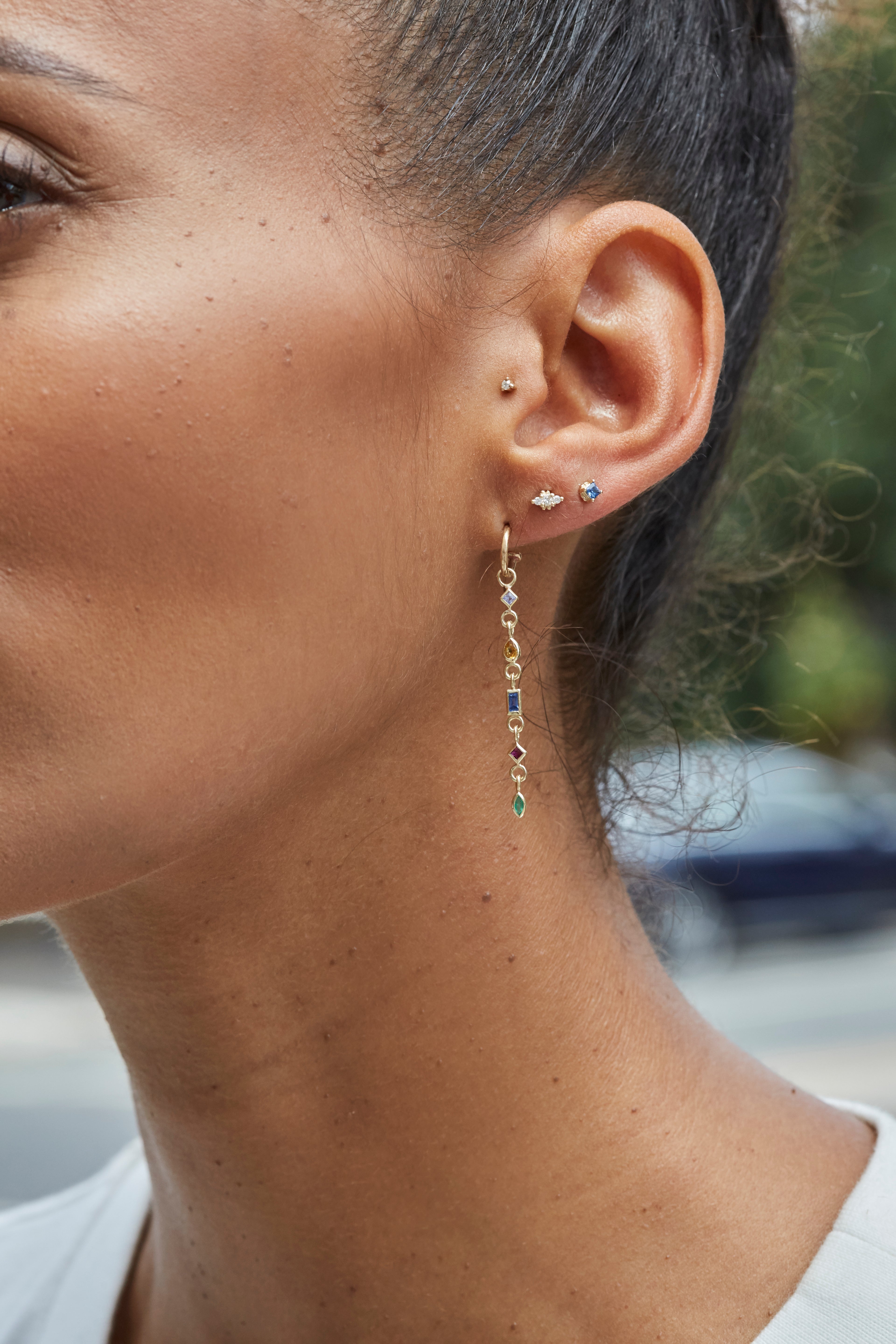 Dala Blue Sapphire Studs