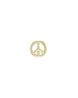 Peace Symbol Stud