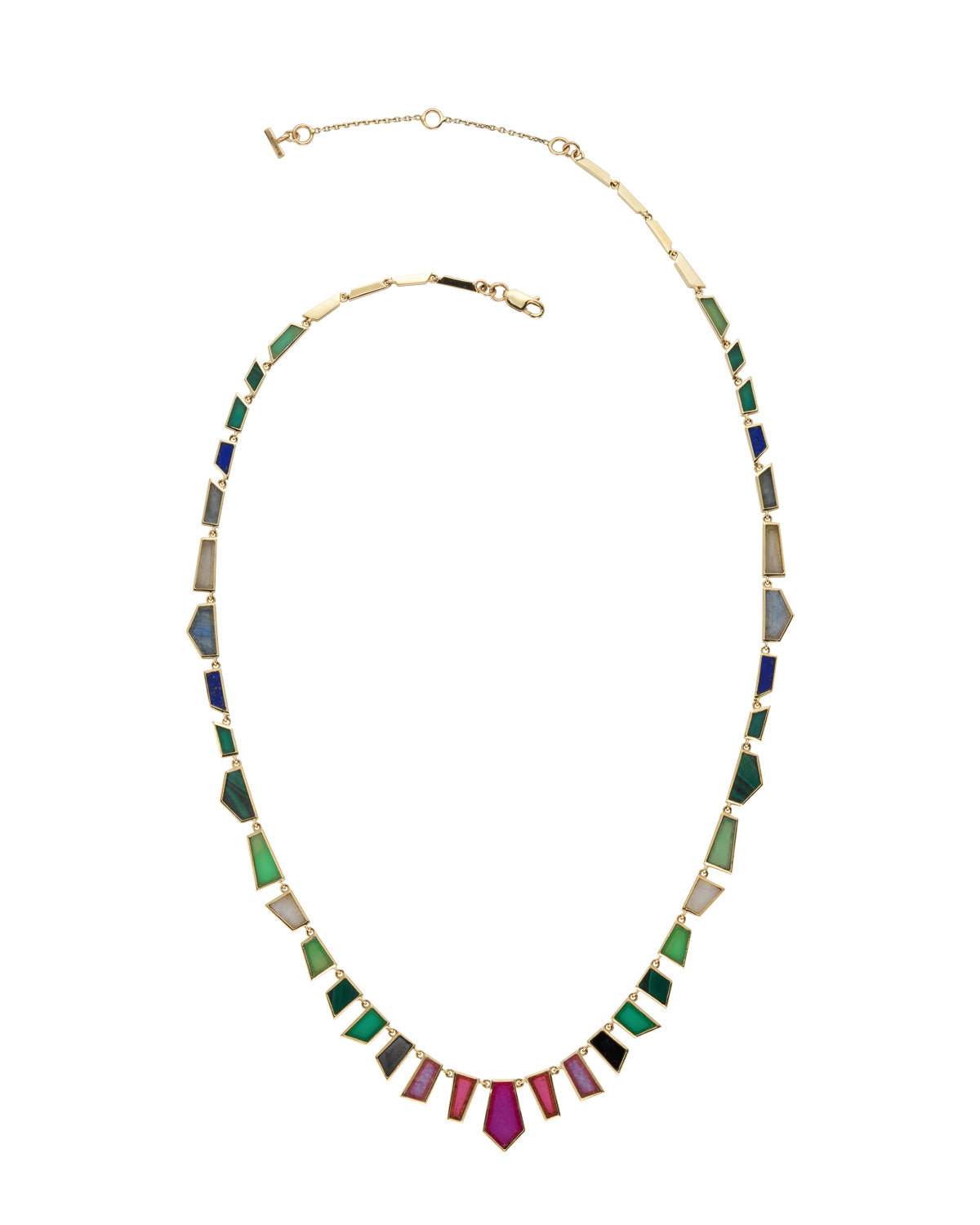 "Midnight Mesa" Tesserae Necklace