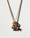 metier by tomfoolery mini moi gemstone plaques on chain