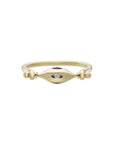 Mudra Ojo Rainbow Spinner Ring foward