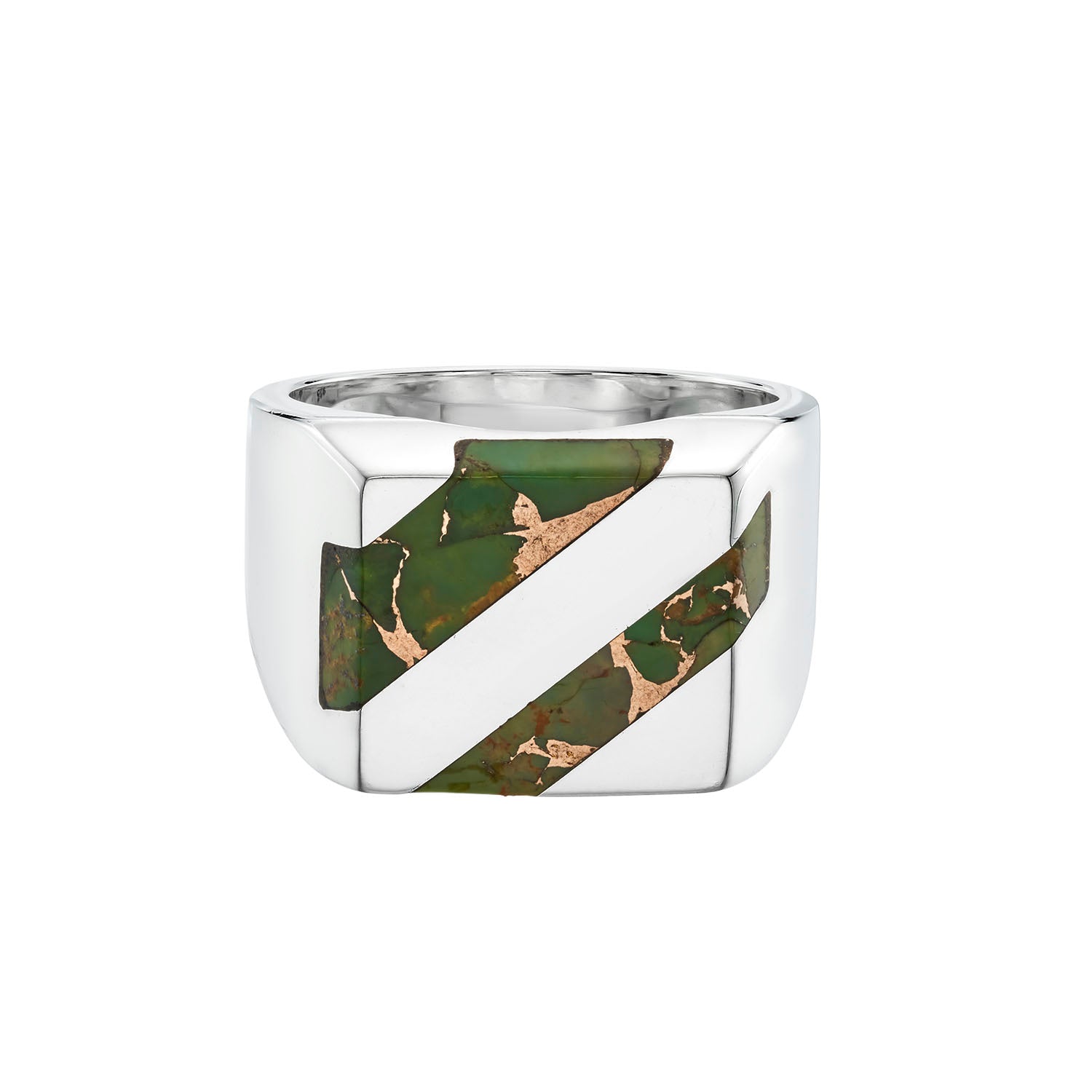 Ojo Verdant Silver Signet