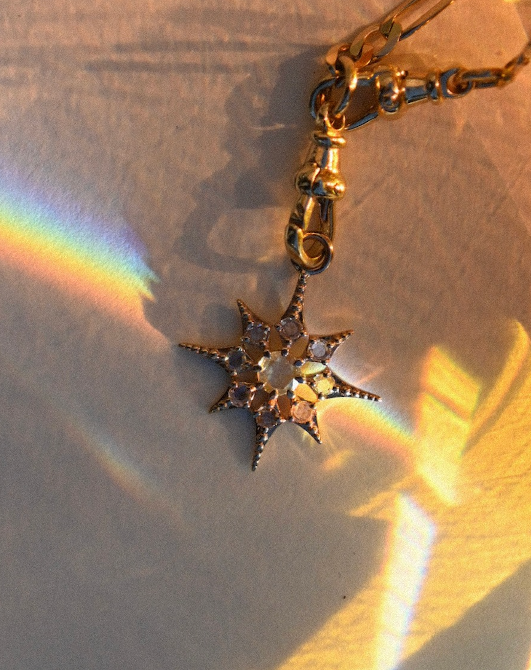 London Flats Diamond Astra Star Pendant