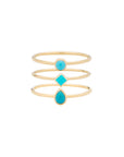 Turquoise Stacking Rings