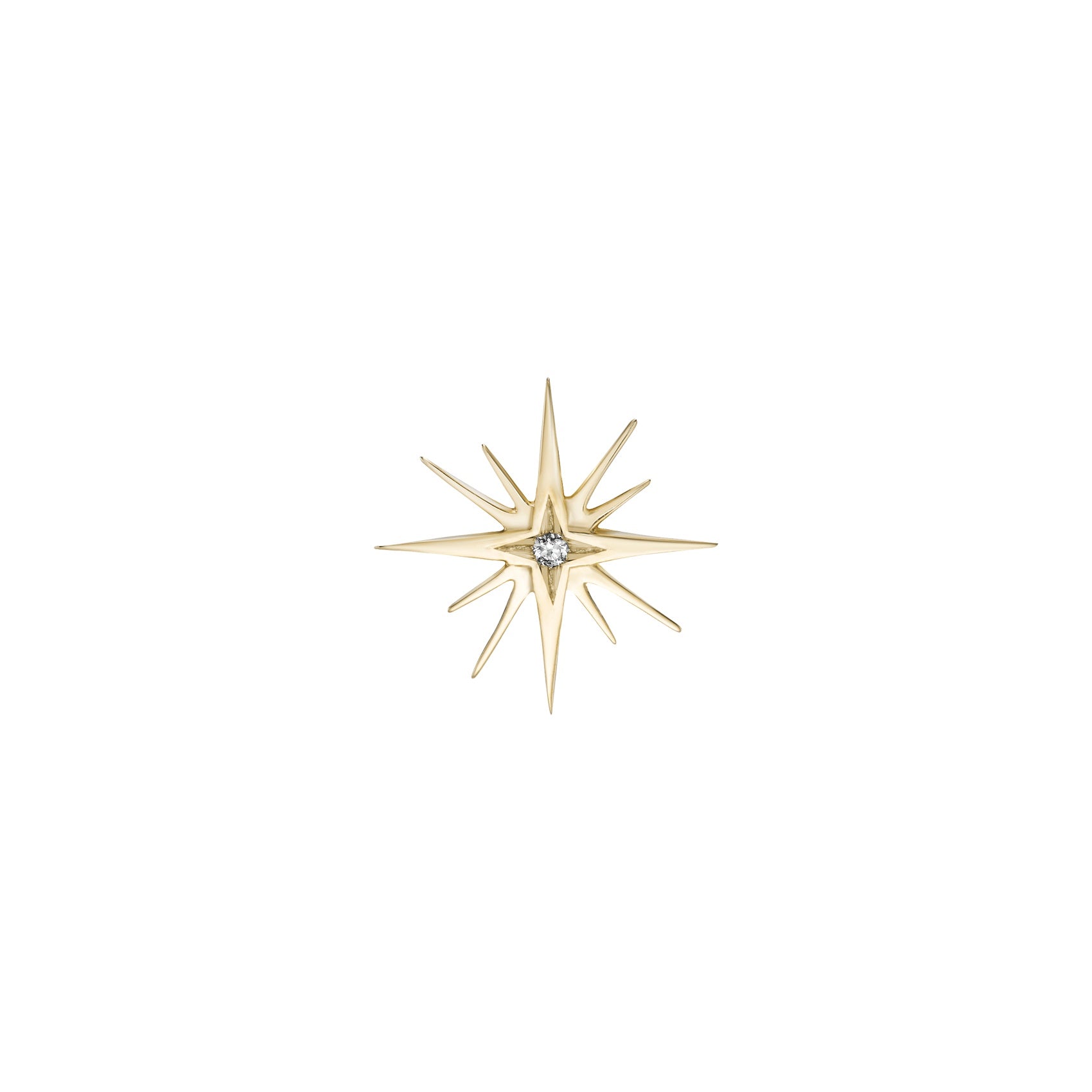 Astra Diamond Starburst Stud