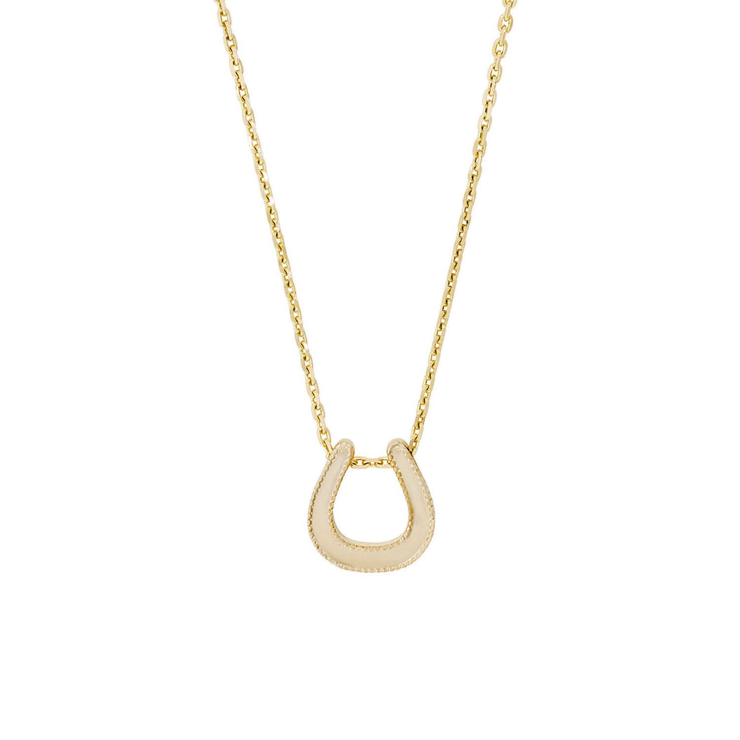 Original Dala Milgrain Horseshoe Pendant