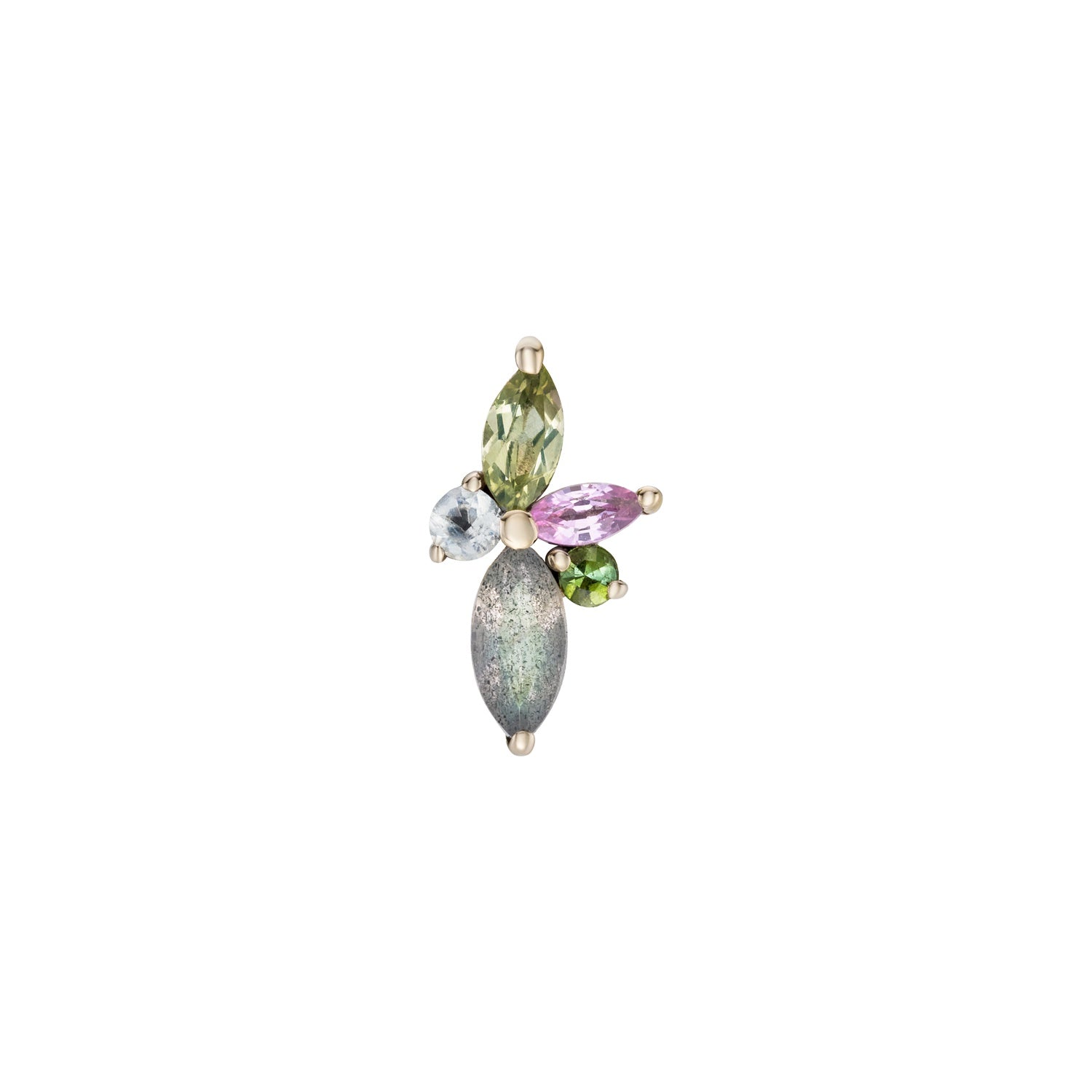 Kaleido Mist Cluster Stud