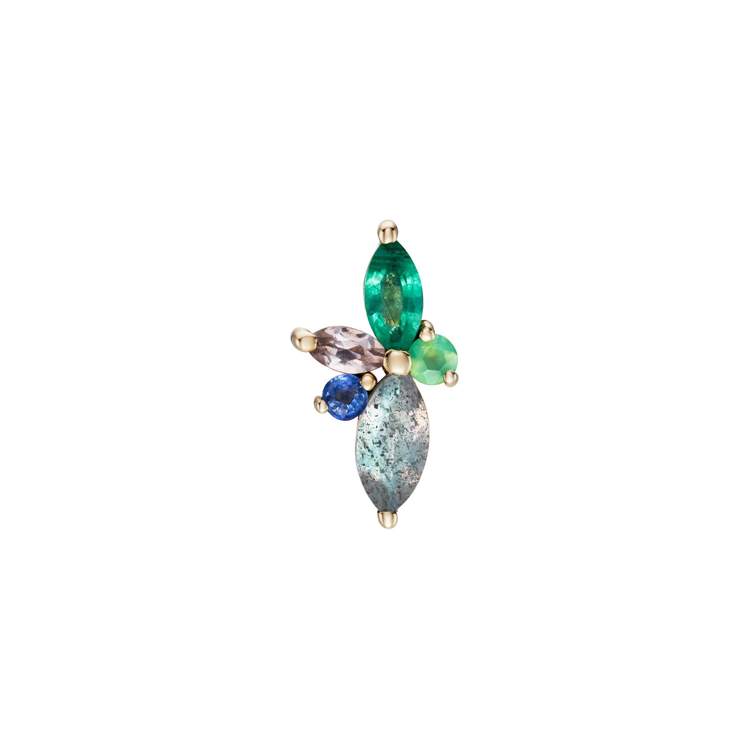 Kaleido Shore Cluster Stud