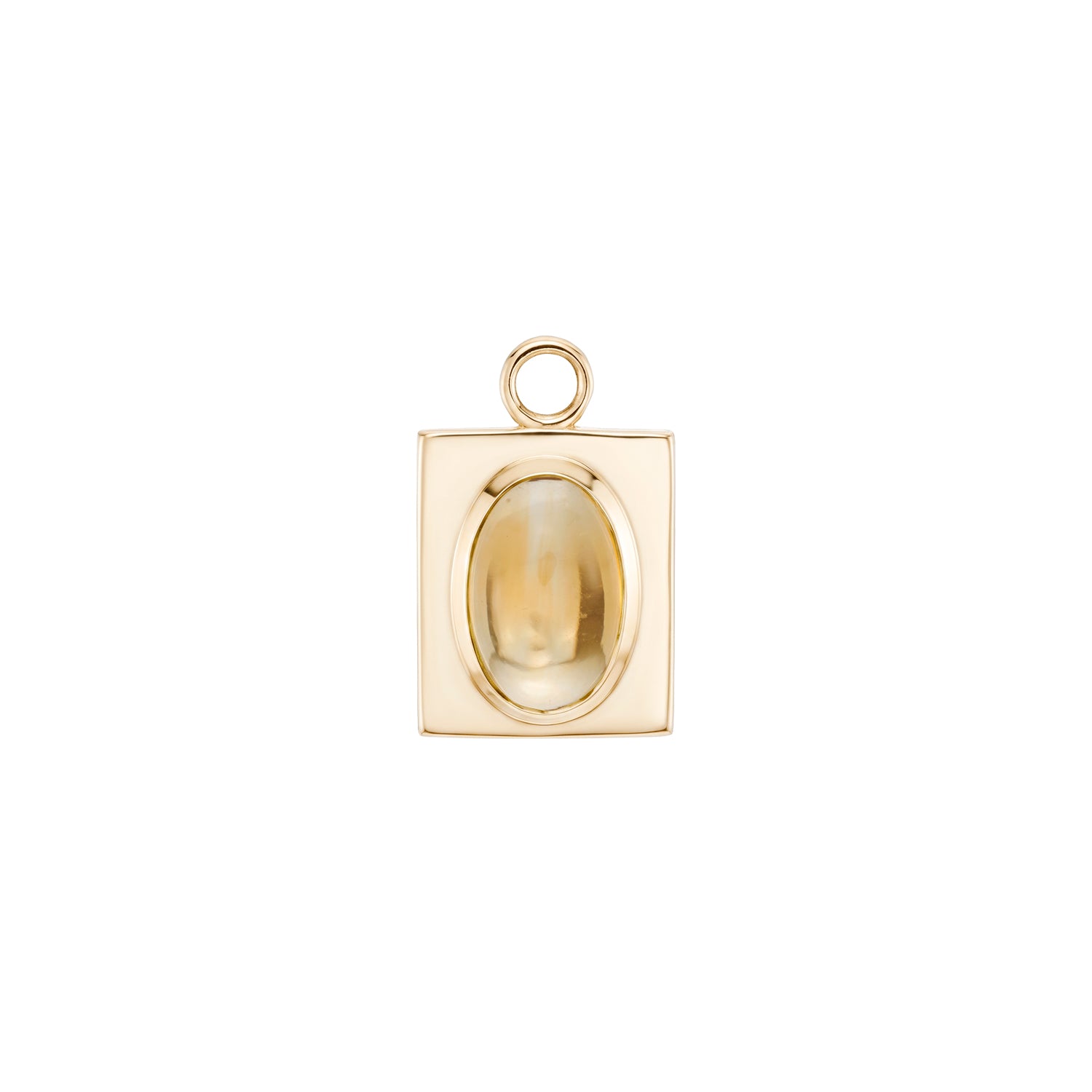 Rondelle Large Gemstone Plaque