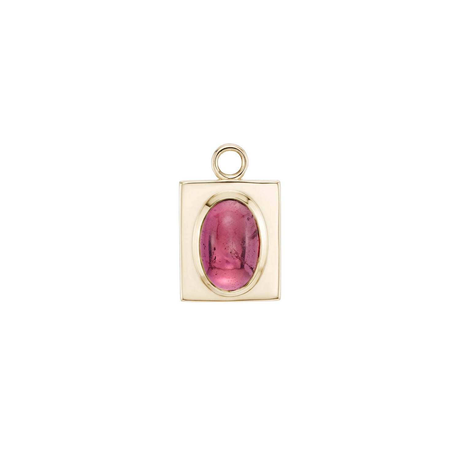 Rondelle Large Gemstone Plaque