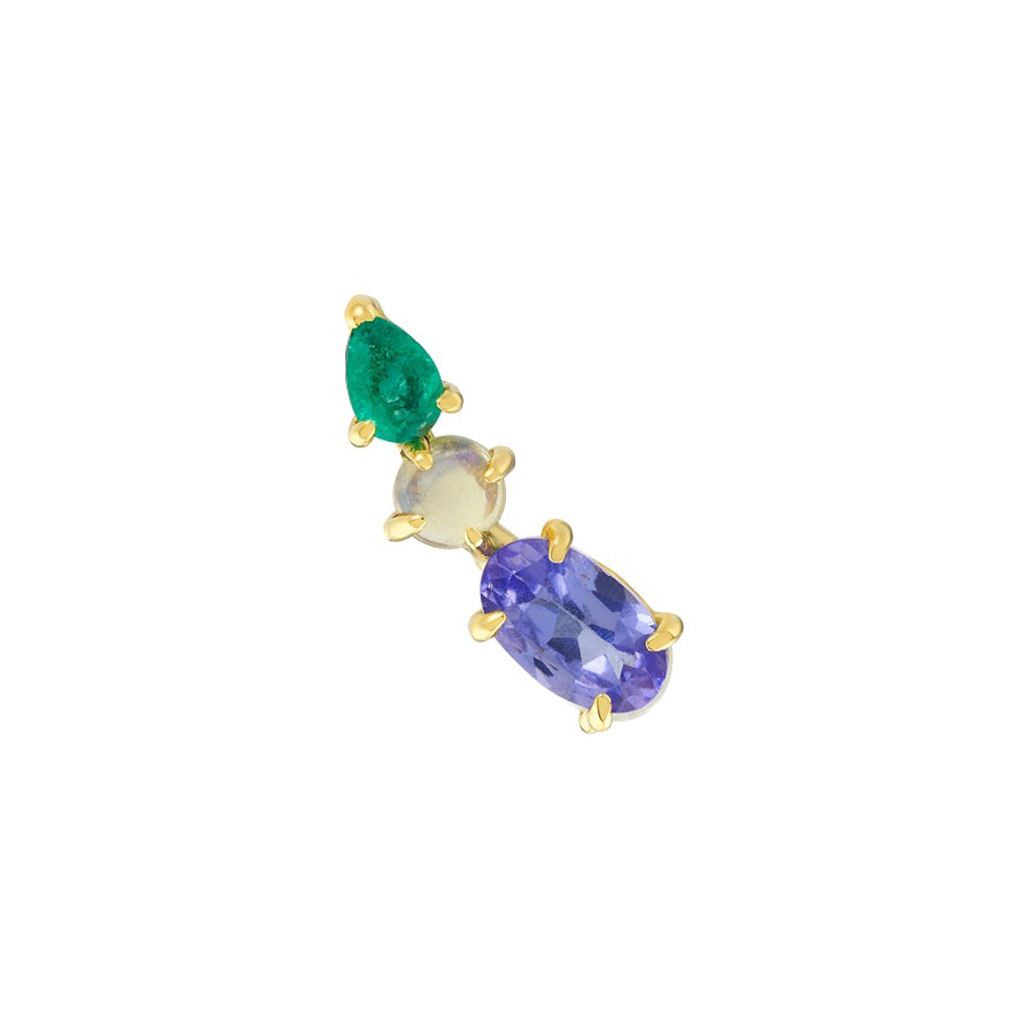 Multi Claw Gemstone Climber Studs