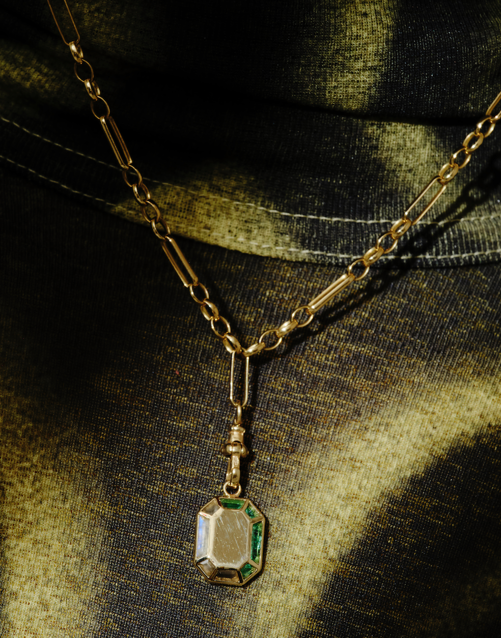 Opal Tableau Octagon Pendant – metier by tomfoolery