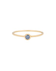 Blue Sapphire Stacking Rings