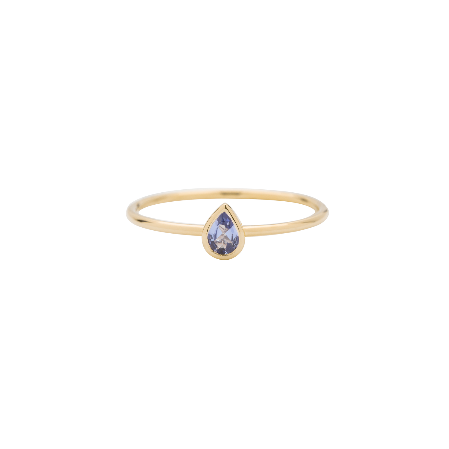 Blue Sapphire Stacking Rings