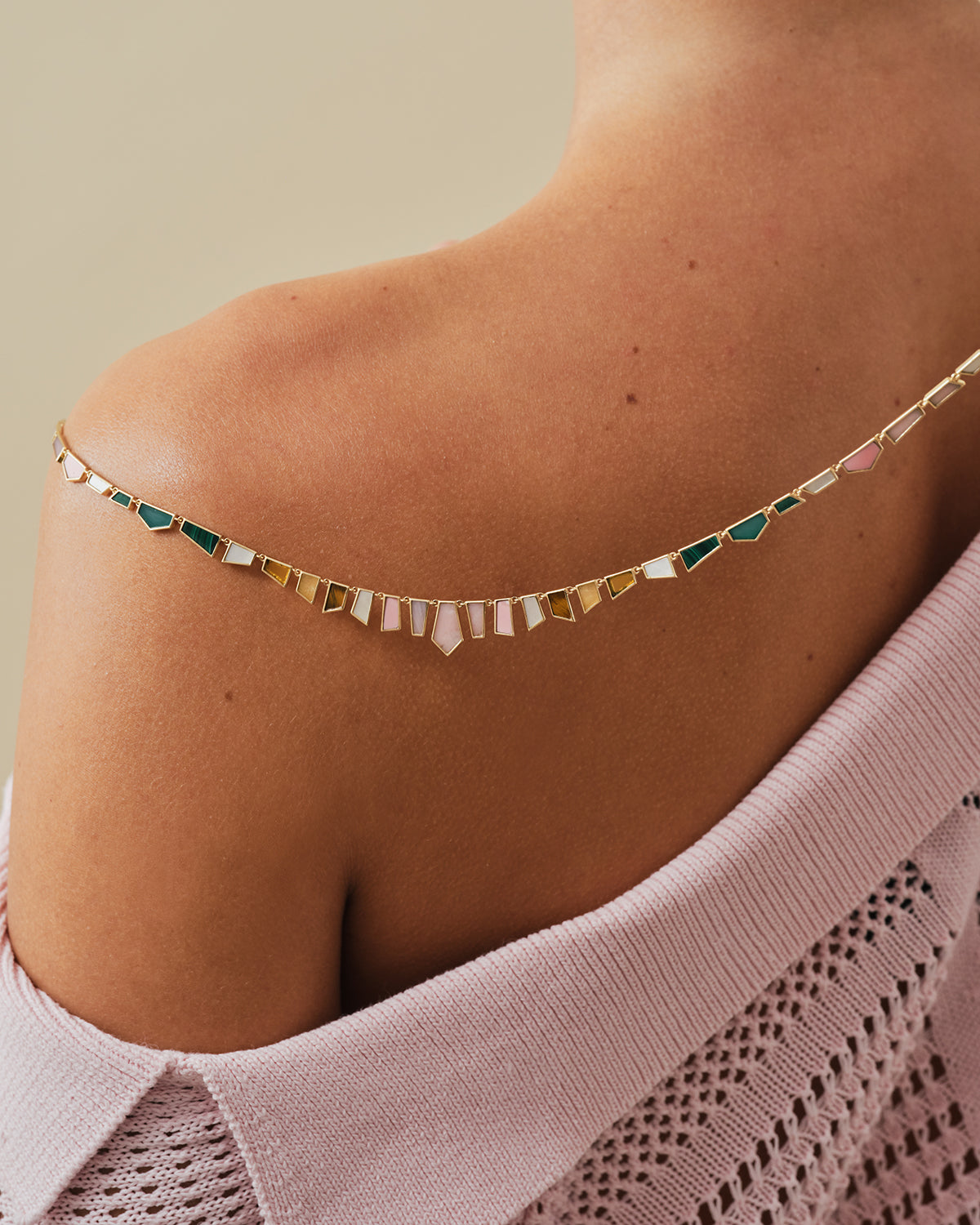 Information

Name
metier by tomfoolery: &quot;Canyon Bloom&quot; Tesserae Necklace
