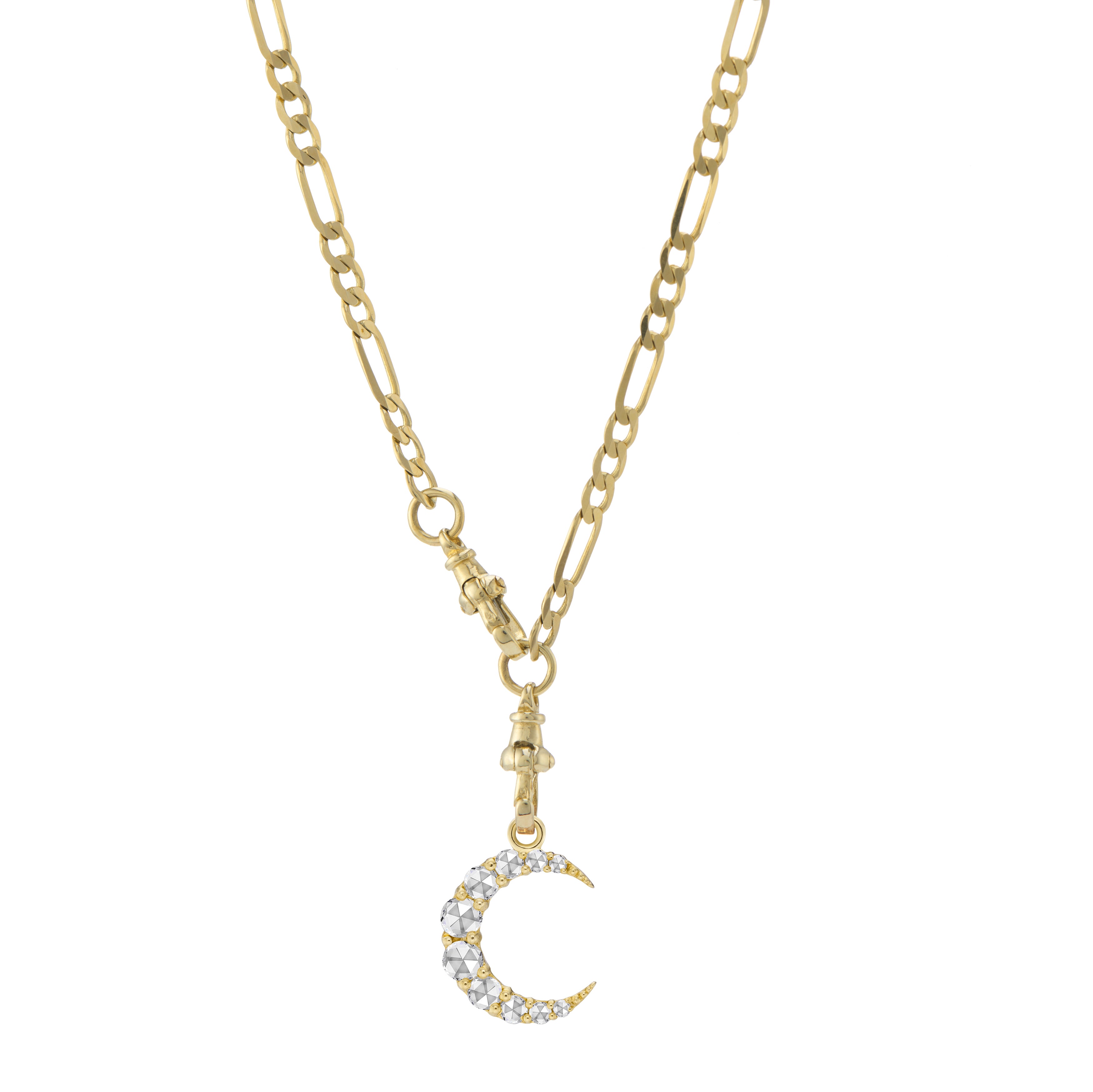 metier by tomfoolery: Rose cut diamond pendant 