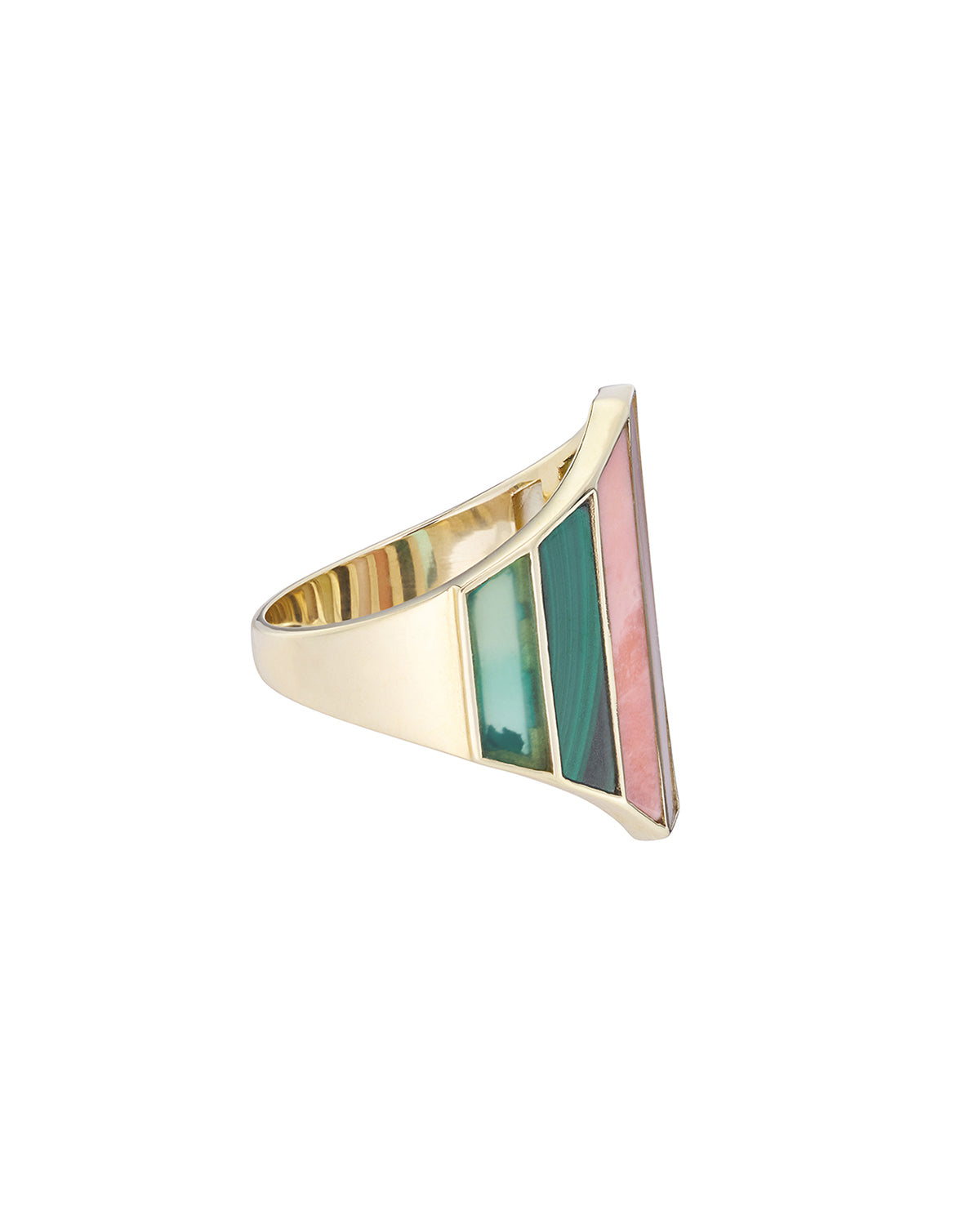 metier by tomfoolery canyon bloom ring side angle on white background