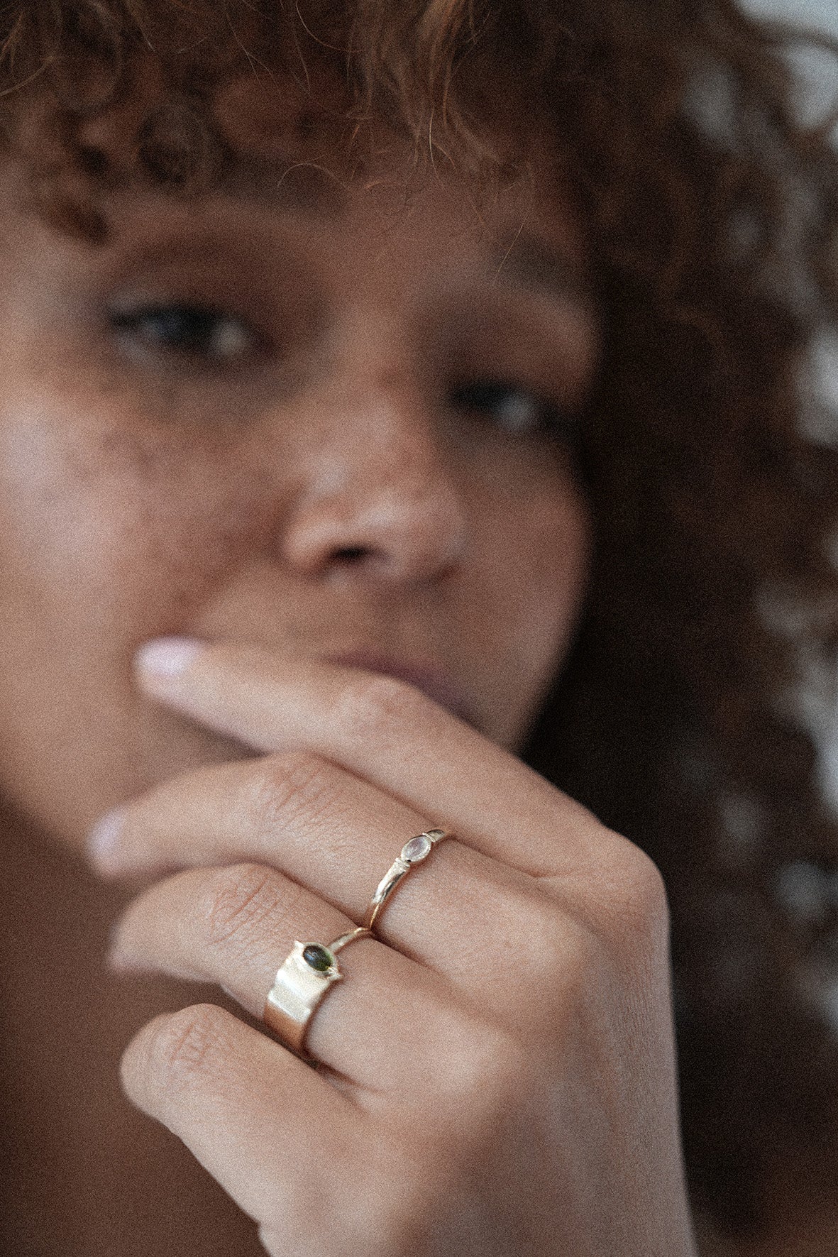 metier by tomfoolery wide rondelle ring 