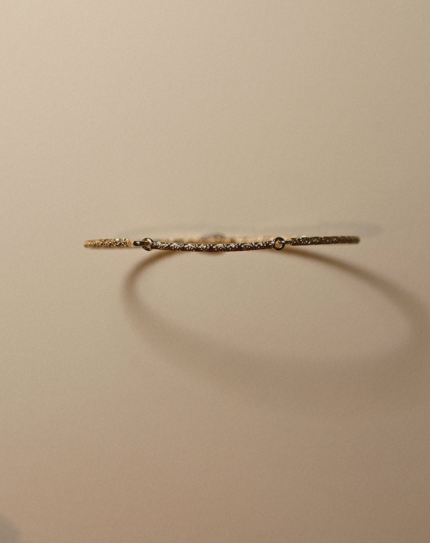 Dala Engraved Fitted Cuff