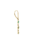 Triple Pear Gemstone Honey Hook Drop Earring