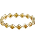 Métier by tomfoolery Princess Citrine Eternity Ring