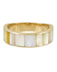 metier by tomfoolery: Wide Mother Of Pearl Ring