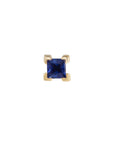 Métier by tomfoolery mini claw set princess cut stud blue sapphire