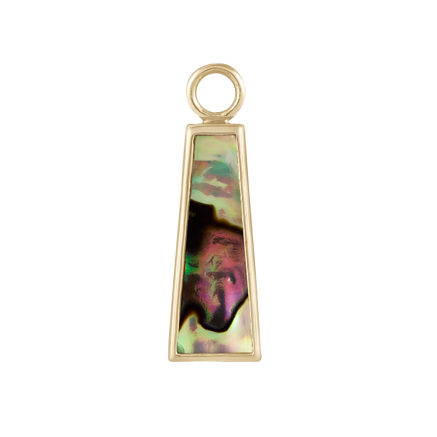 Mother of Pearl Long Trapezoid Plaque