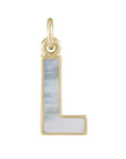 metier by tomfoolery: First Love mother of pearl initial plaques