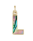 metier by tomfoolery: First Love mother of pearl initial plaques