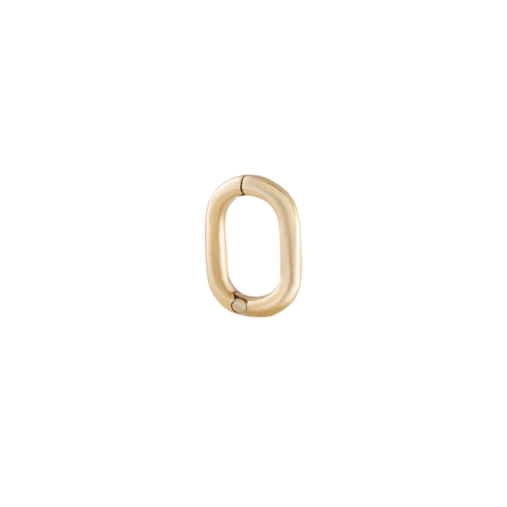 Seamless Oval Clicker Hoop Earrings – metier by tomfoolery