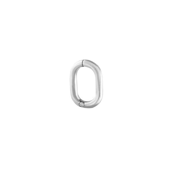 Seamless Oval Clicker Hoop Earrings – metier by tomfoolery