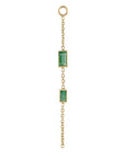 metier by tomfoolery: double gemstone bageutte chain