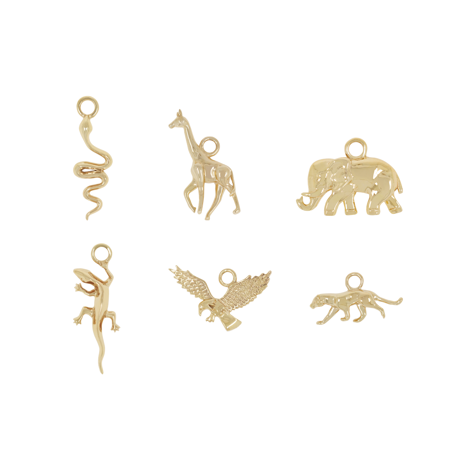Gold Espirit Animal Plaques