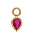 Métier by tomfoolery Ruby Pear Cut Plaque