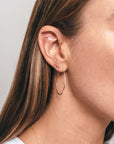 Metier by tomfoolery Crescent Stud Earring